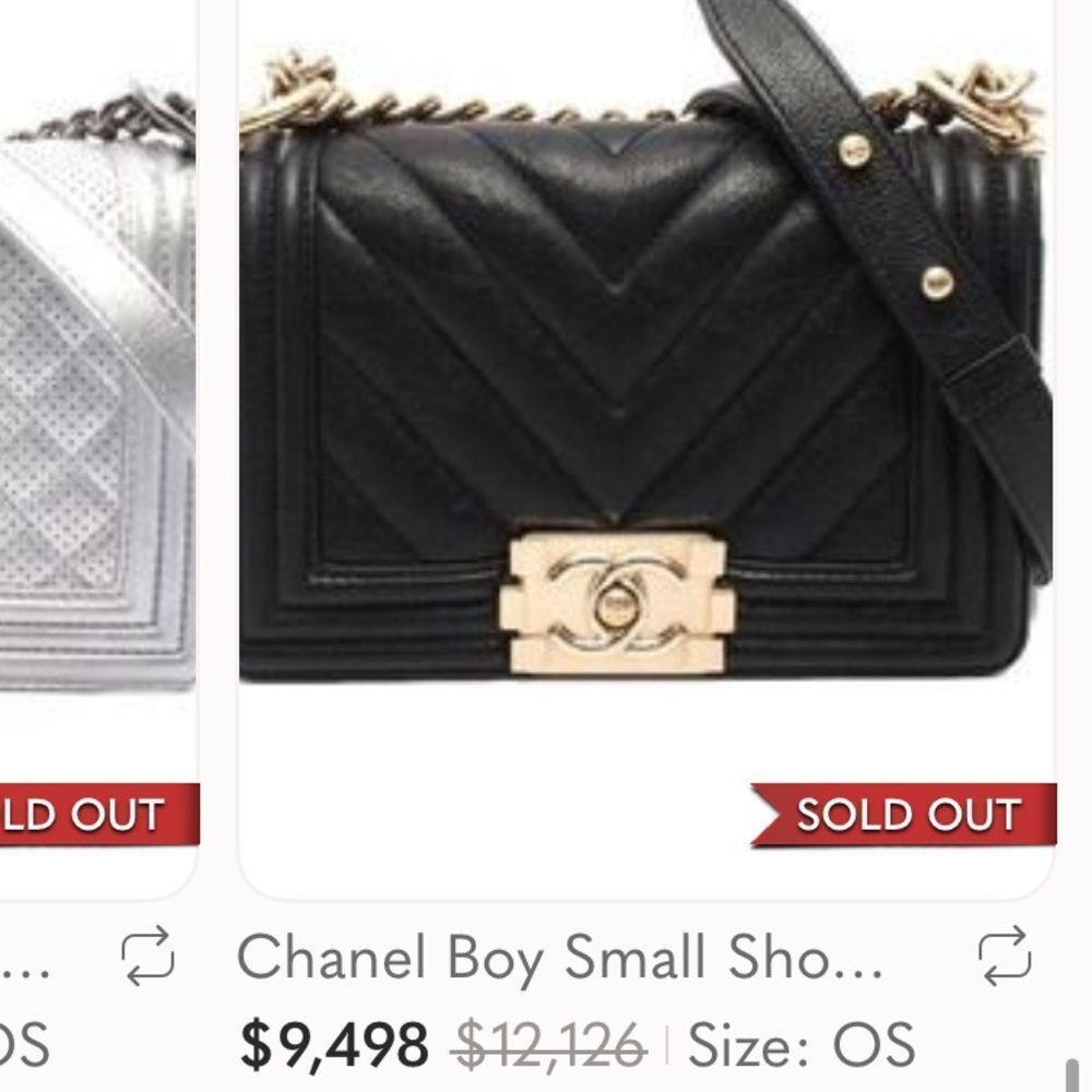 CHANEL small boy bag - Picture 17 of 17